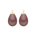 Bohemian quartz glass drop