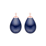 Bohemian quartz glass drop