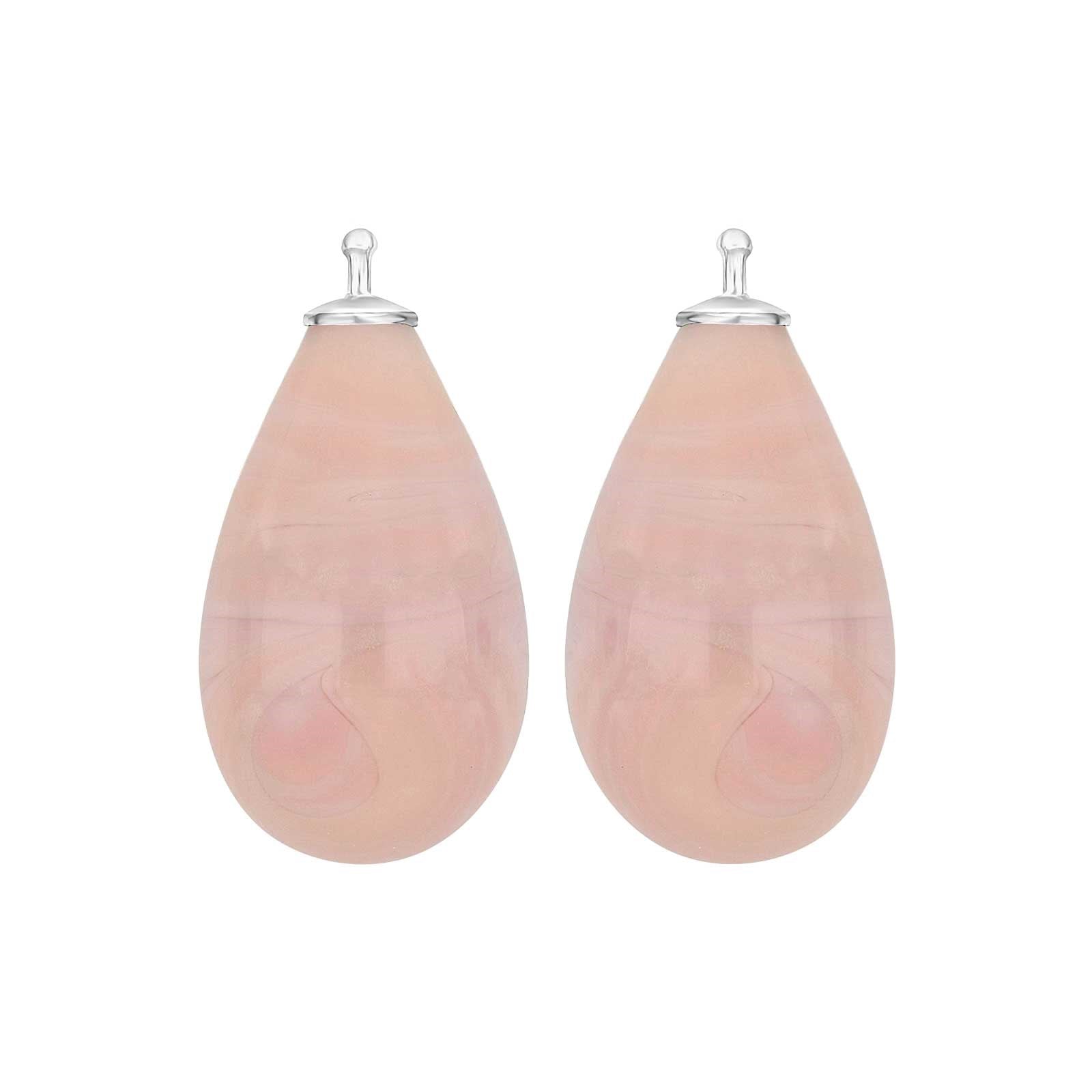 Bohemian quartz glass drop