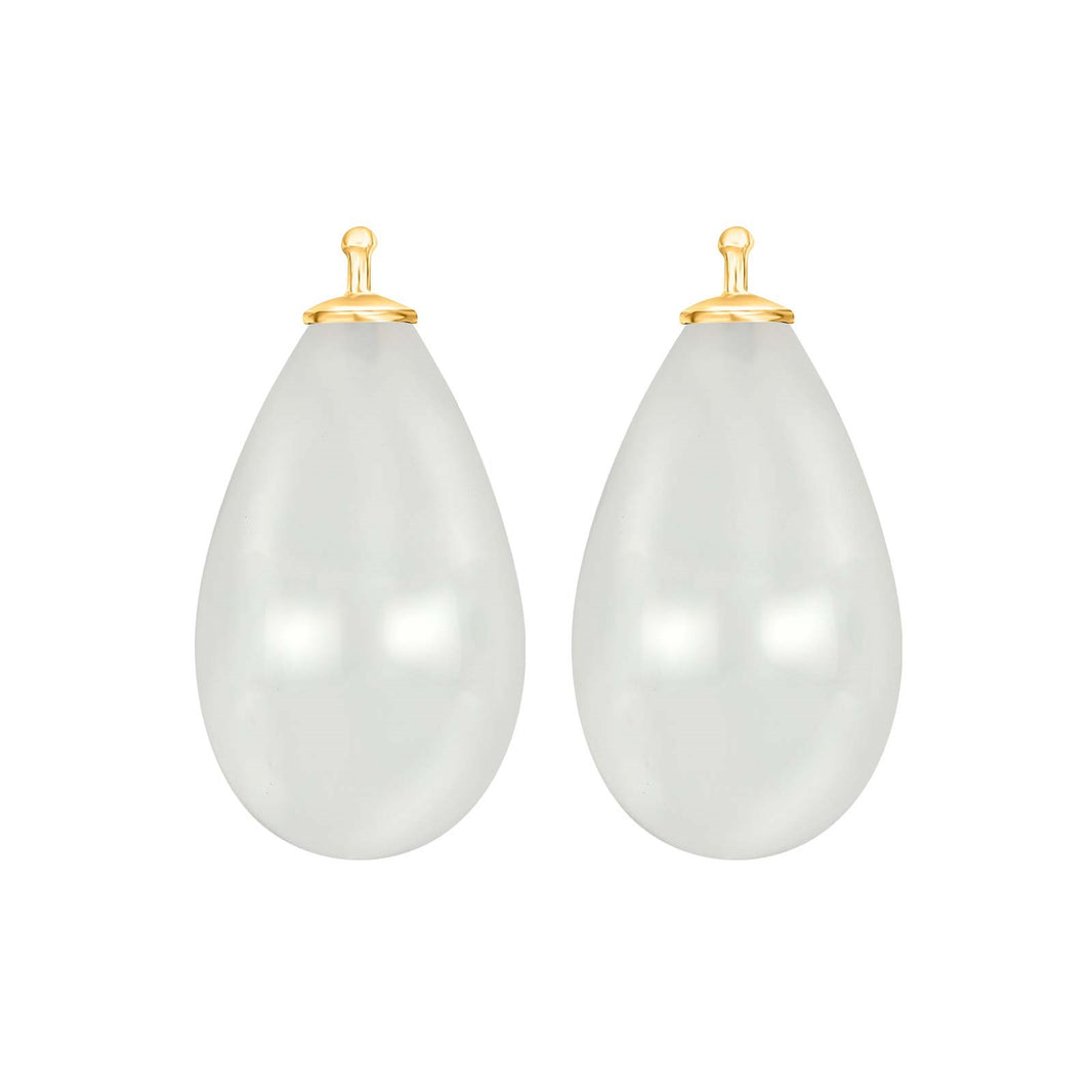 Bohemian quartz glass drop