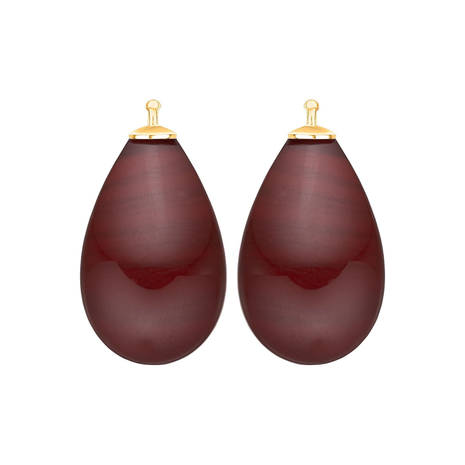 Bohemian quartz glass drop