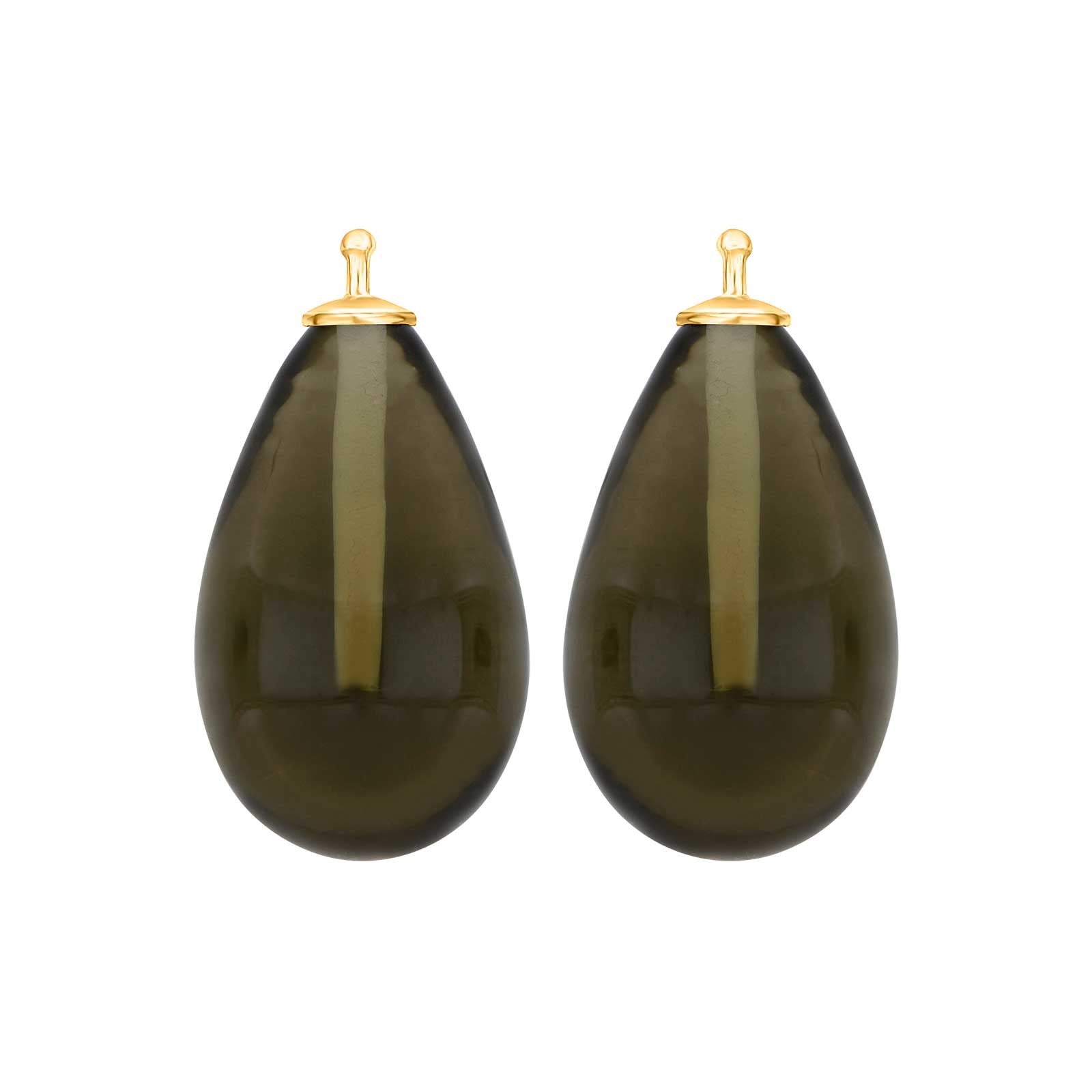 Böhmischer Quarzglastropfen