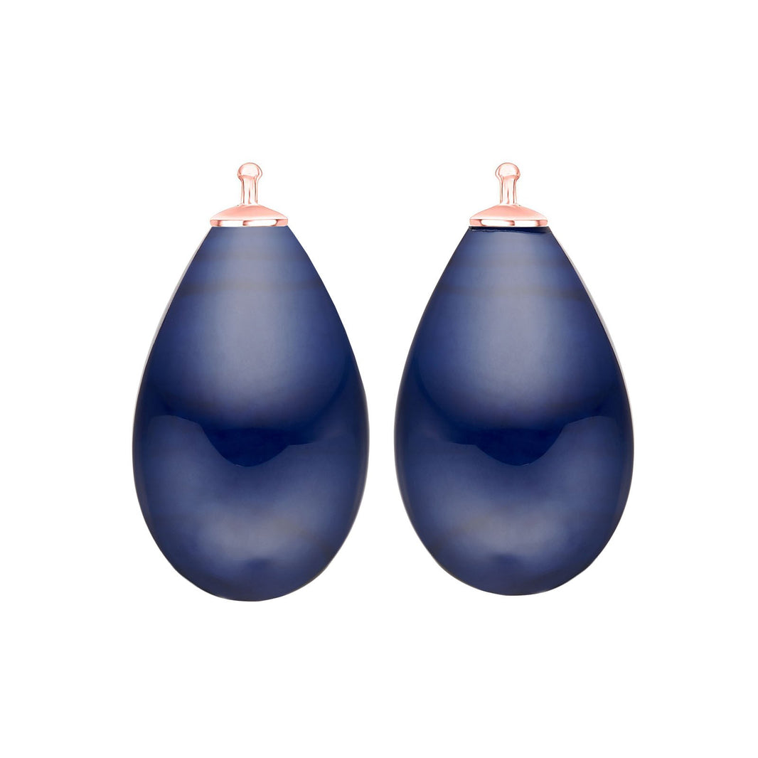 Bohemian quartz glass drop