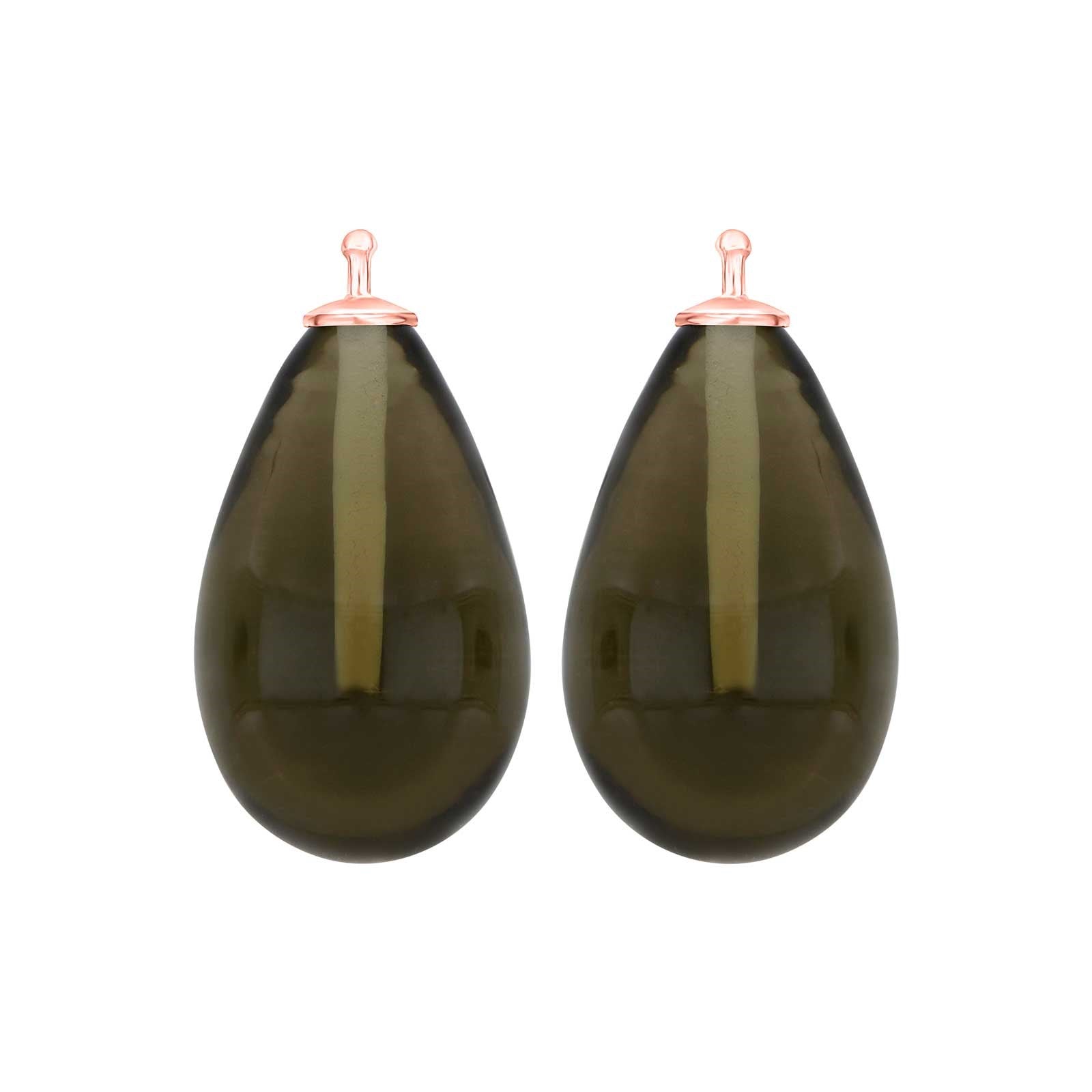Böhmischer Quarzglastropfen