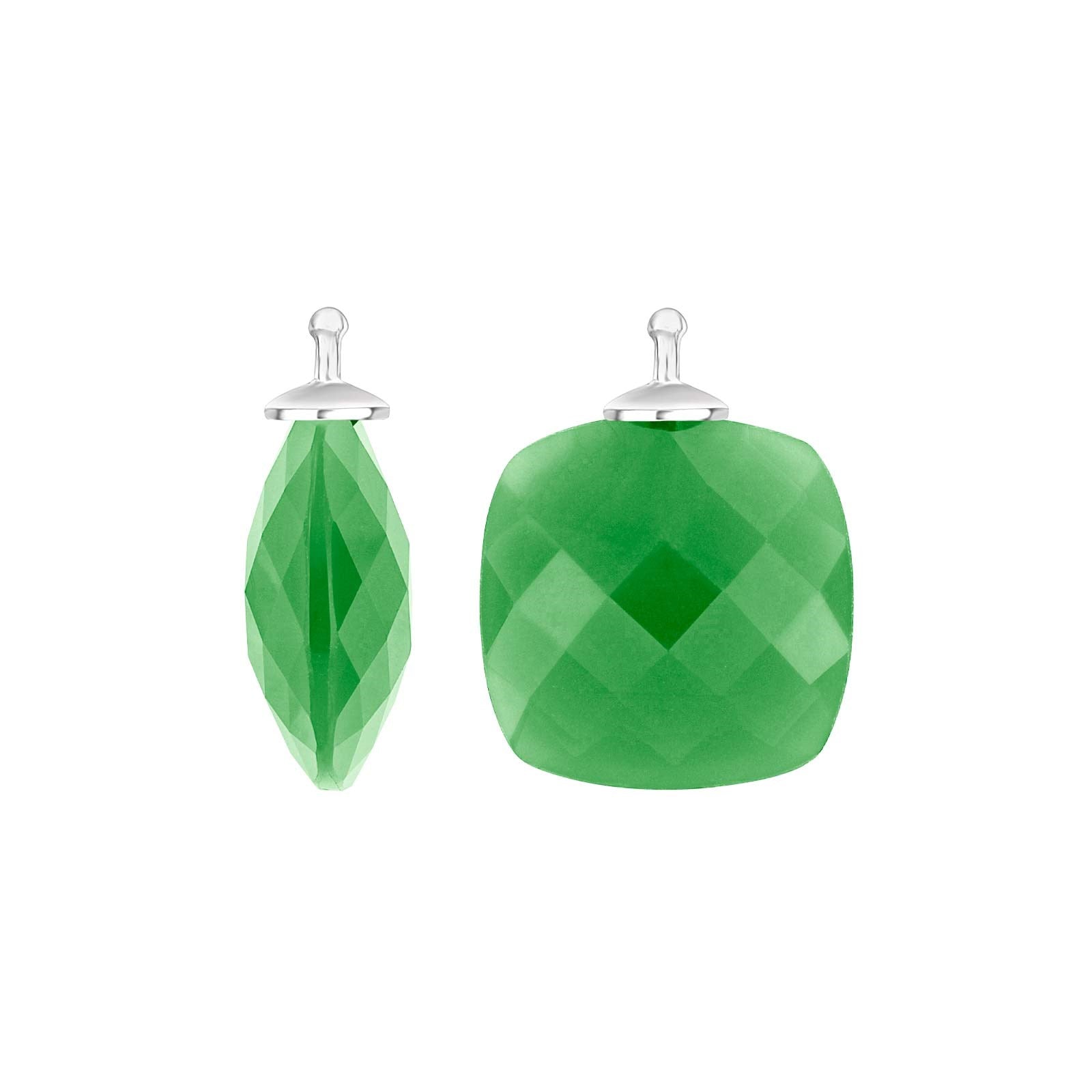 Faceted quartz glass