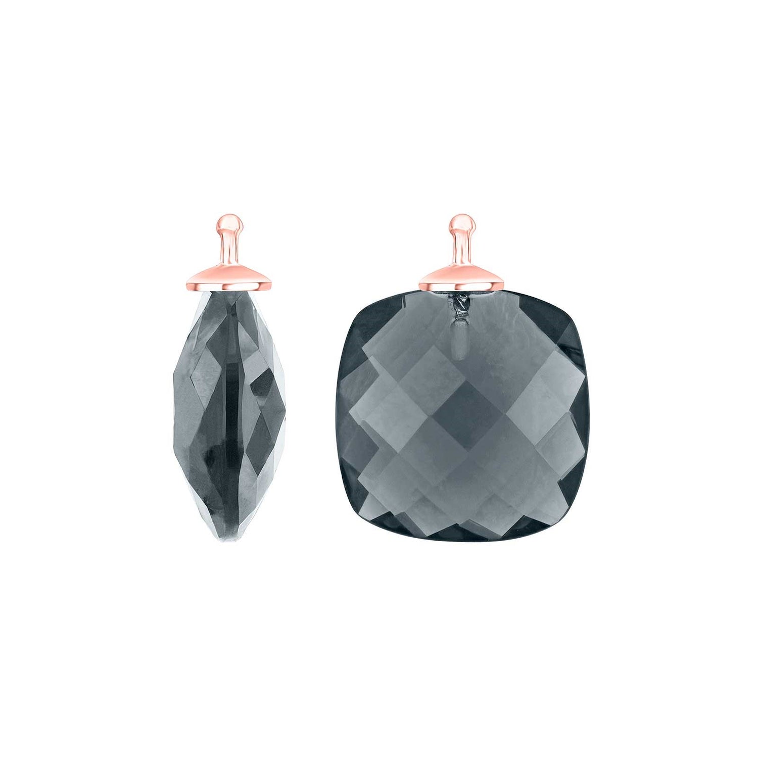 Facettiertes Quarzglas - 11 / Vergoldet