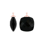 Faceted quartz glass