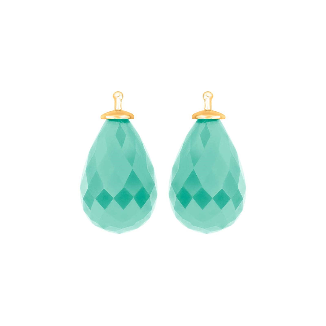 Faceted quartz glass