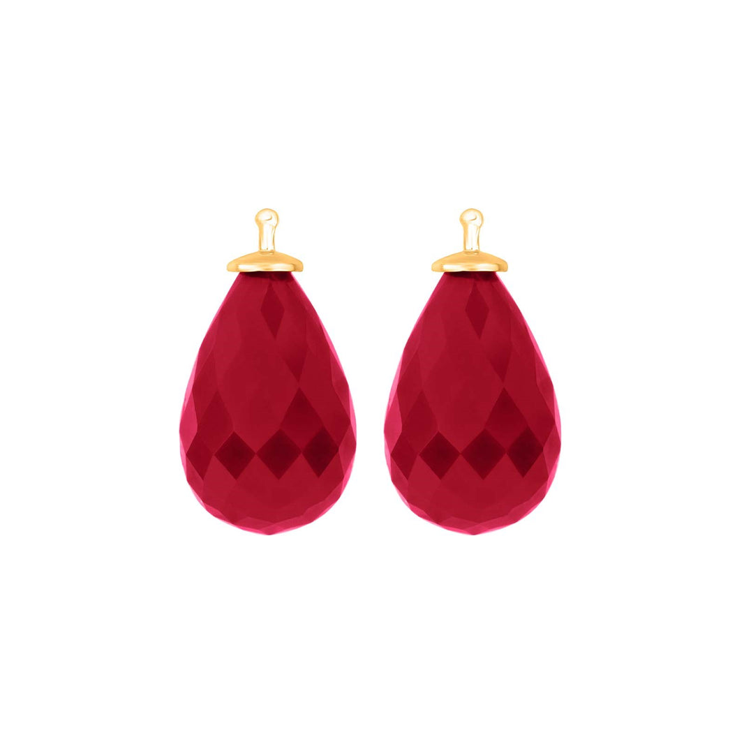 Faceted quartz glass