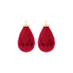 Faceted quartz glass