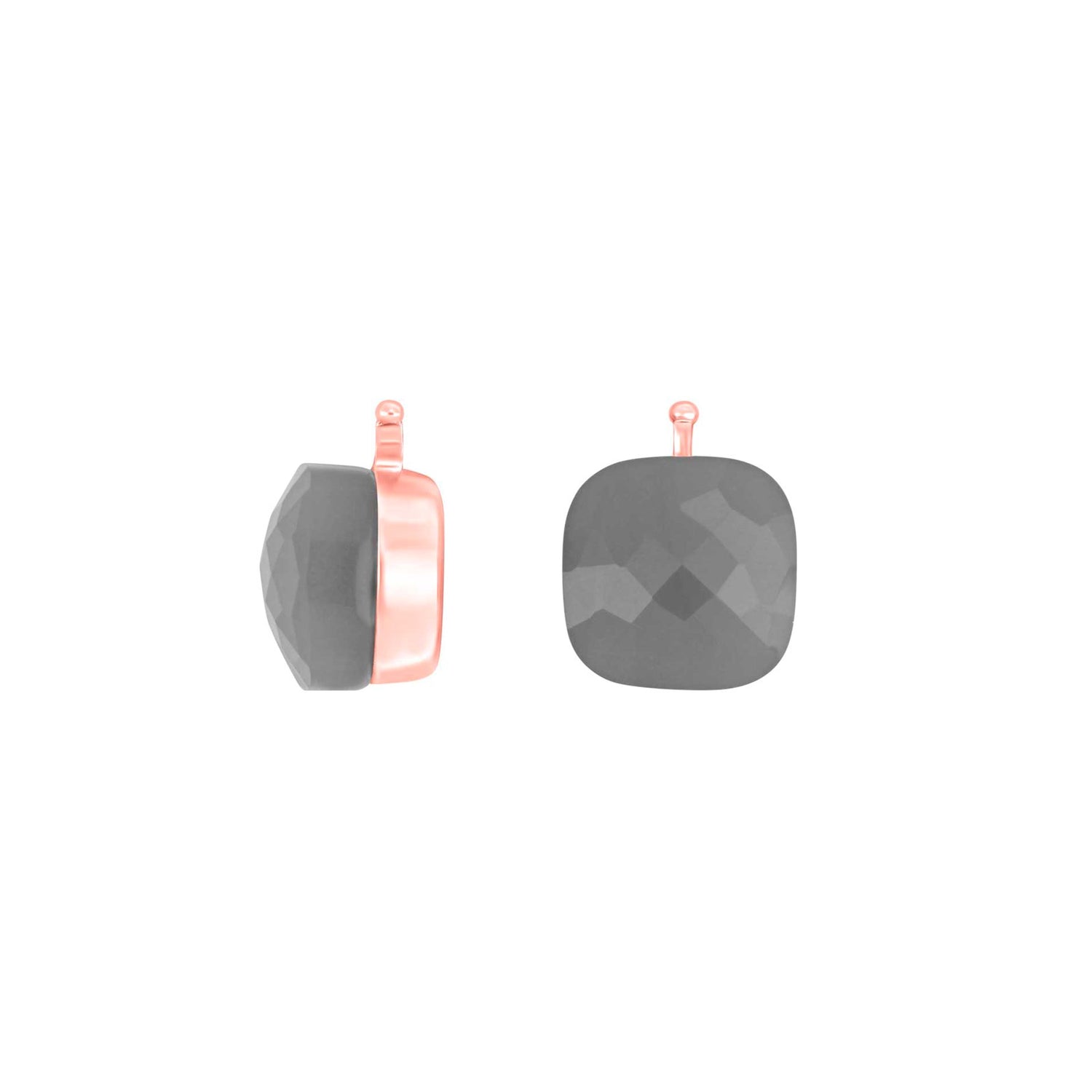 Facettiertes Quarzglas - 92 / Rosévergoldet