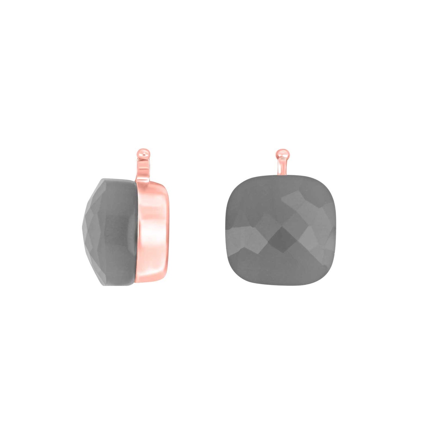 Facettiertes Quarzglas - 92 / Rosévergoldet