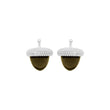 Quartz glass acorn shape
