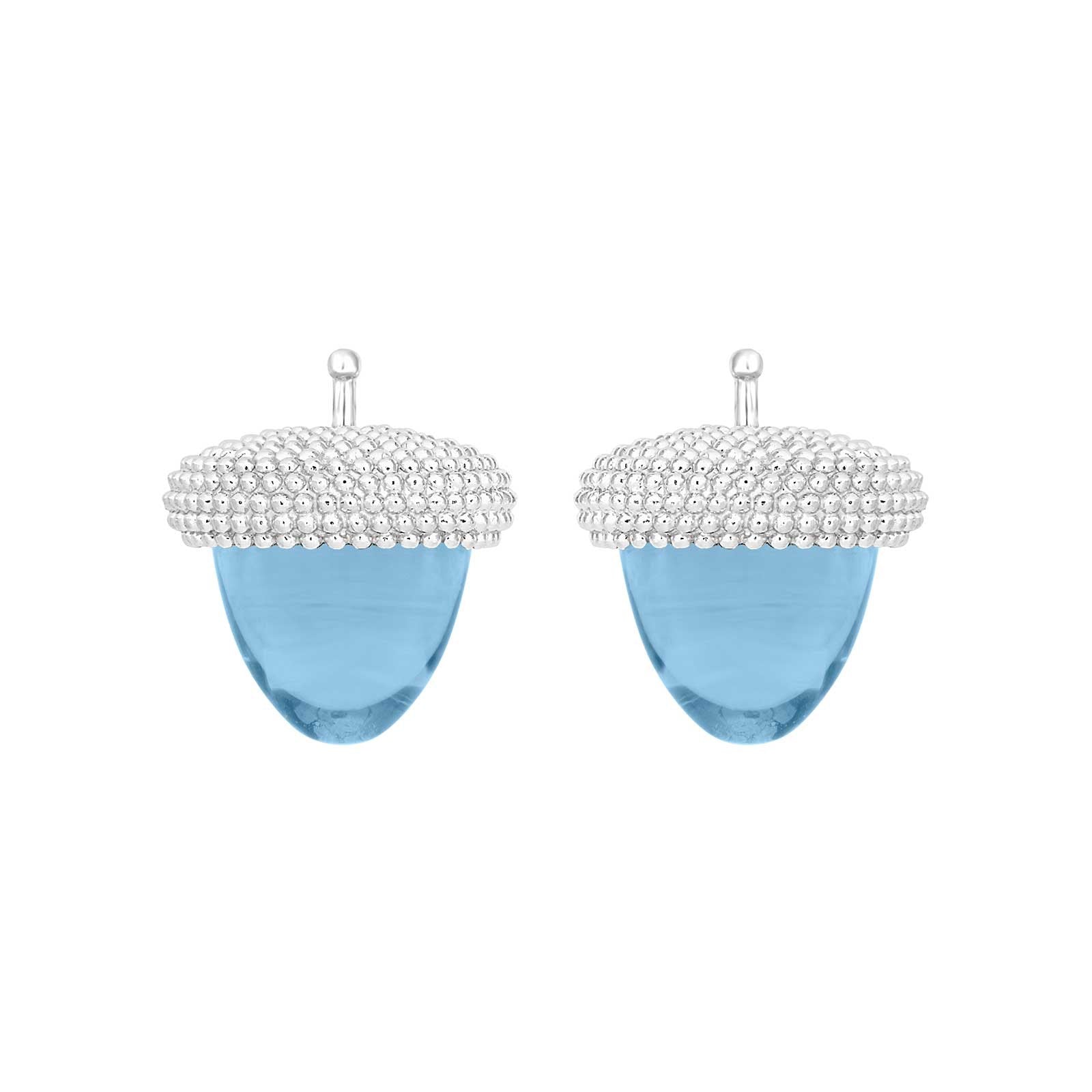 Quarzglas in Eichelform