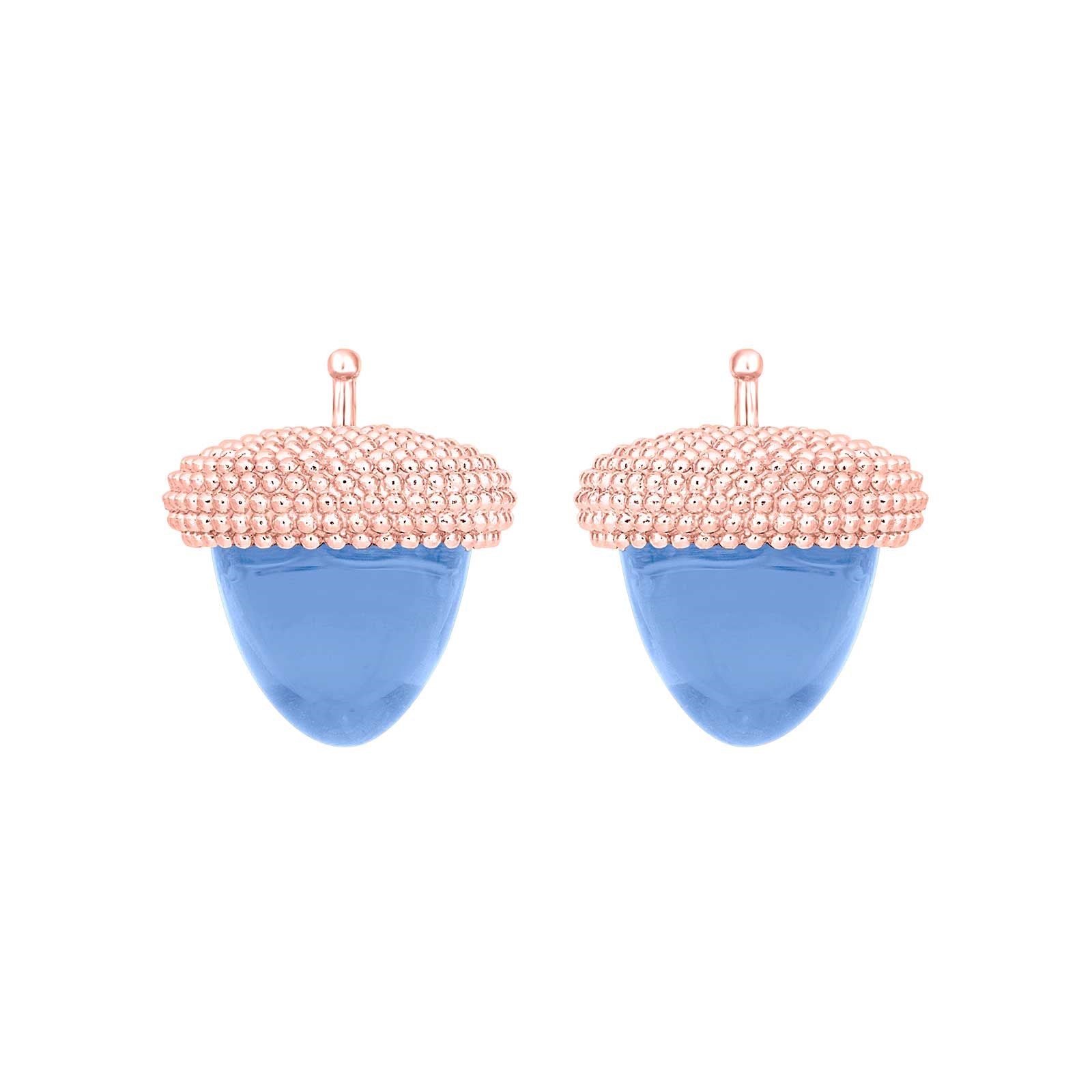 Quarzglas in Eichelform