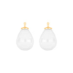 Bohemian quartz glass drop