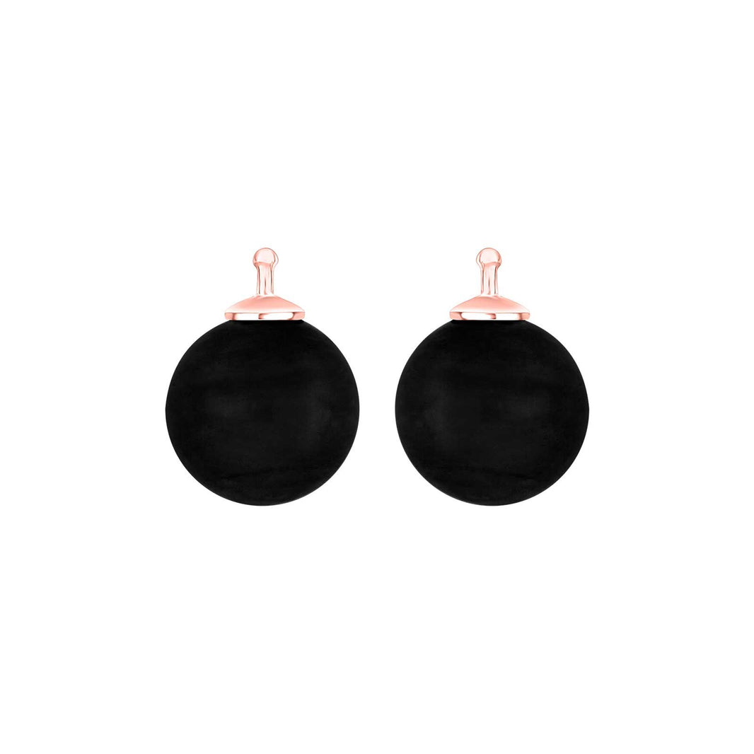 Böhmische Quarzglaskugel 12mm - 95 / Rosévergoldet