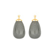 Moonstone drop w/8tk. Gold