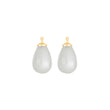 Moonstone drop w/8tk. Gold