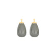 Moonstone drop w/8tk. Gold