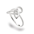 925/- Ring mattiert, Ø 0,02 WP1