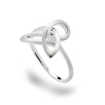 925/- Ring mattiert, Ø 0,02 WP1