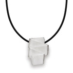 925/- Vedhæng, rho. børstet