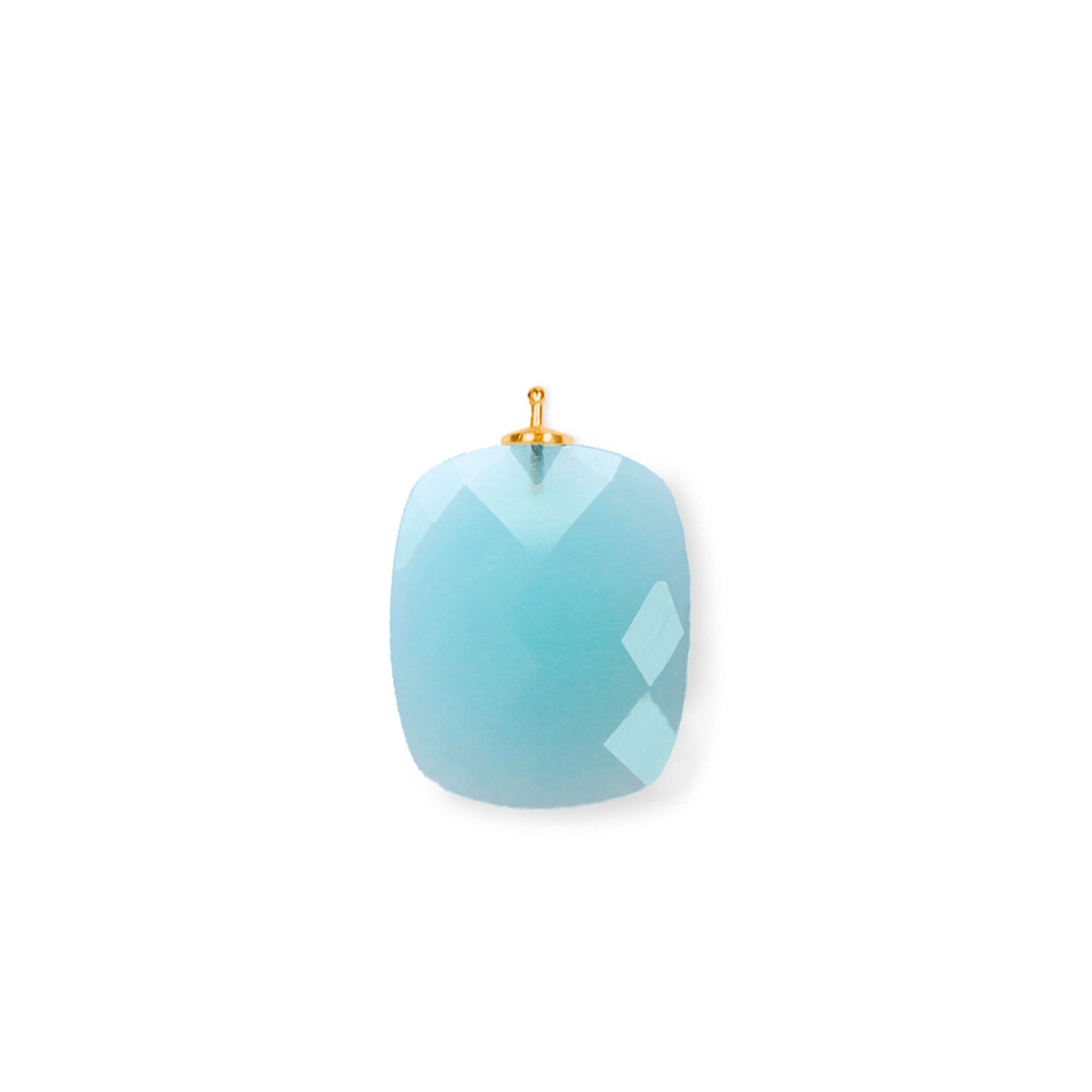 Faceted quartz glass