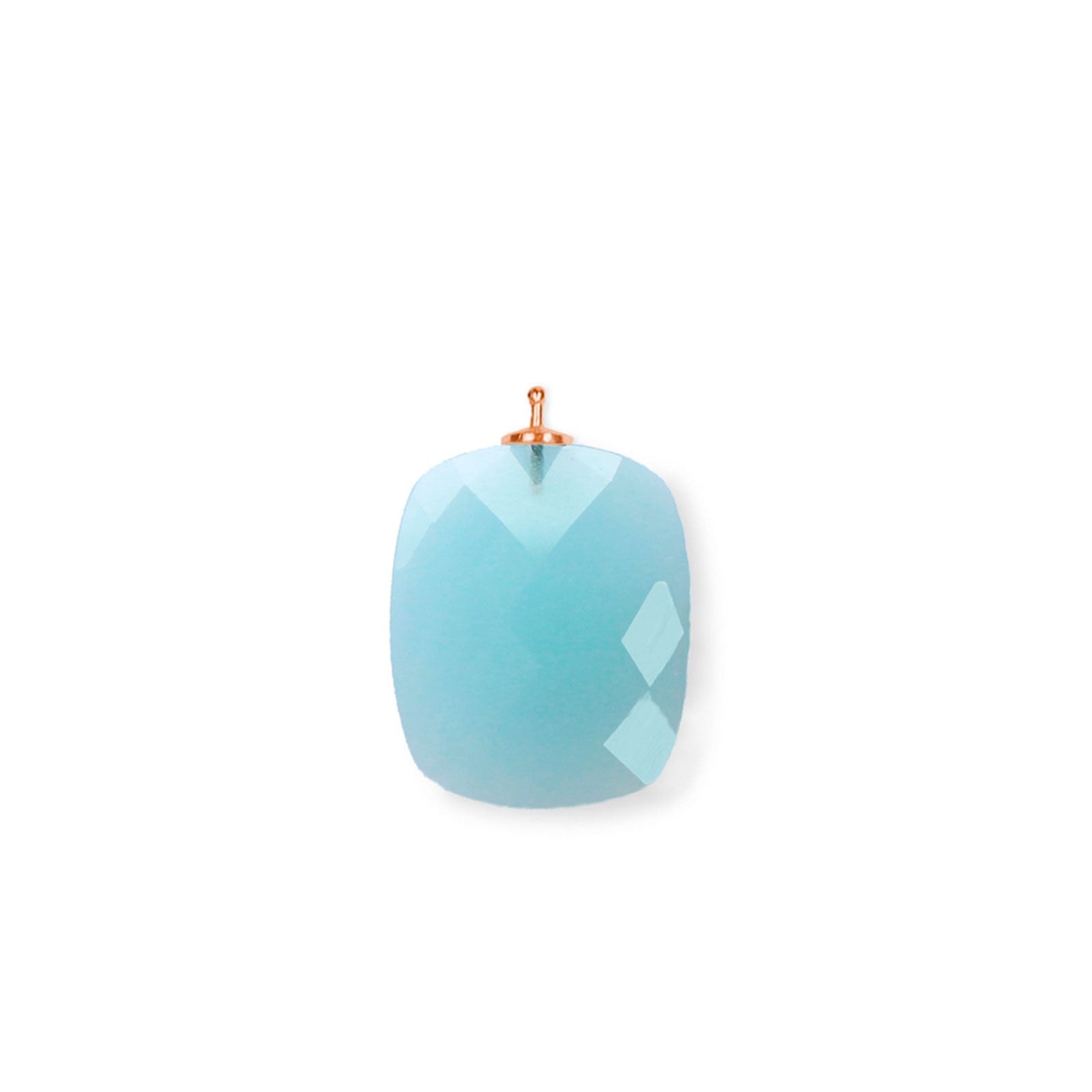 Faceted quartz glass