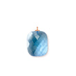 Faceted quartz glass