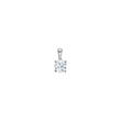 LUXURY 14ct. gold pendant w. lab grown diamond 0,50ct TW/VS2