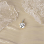 LUXURY 14kt. guldvedhæng m. lab grown diamant 0,70ct TW/VS2