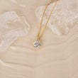 LUXURY 14kt. guldvedhæng m. lab grown diamant 1,0ct TW/VS2