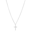 Silver pendant ALAINENOR cross. incl. chain