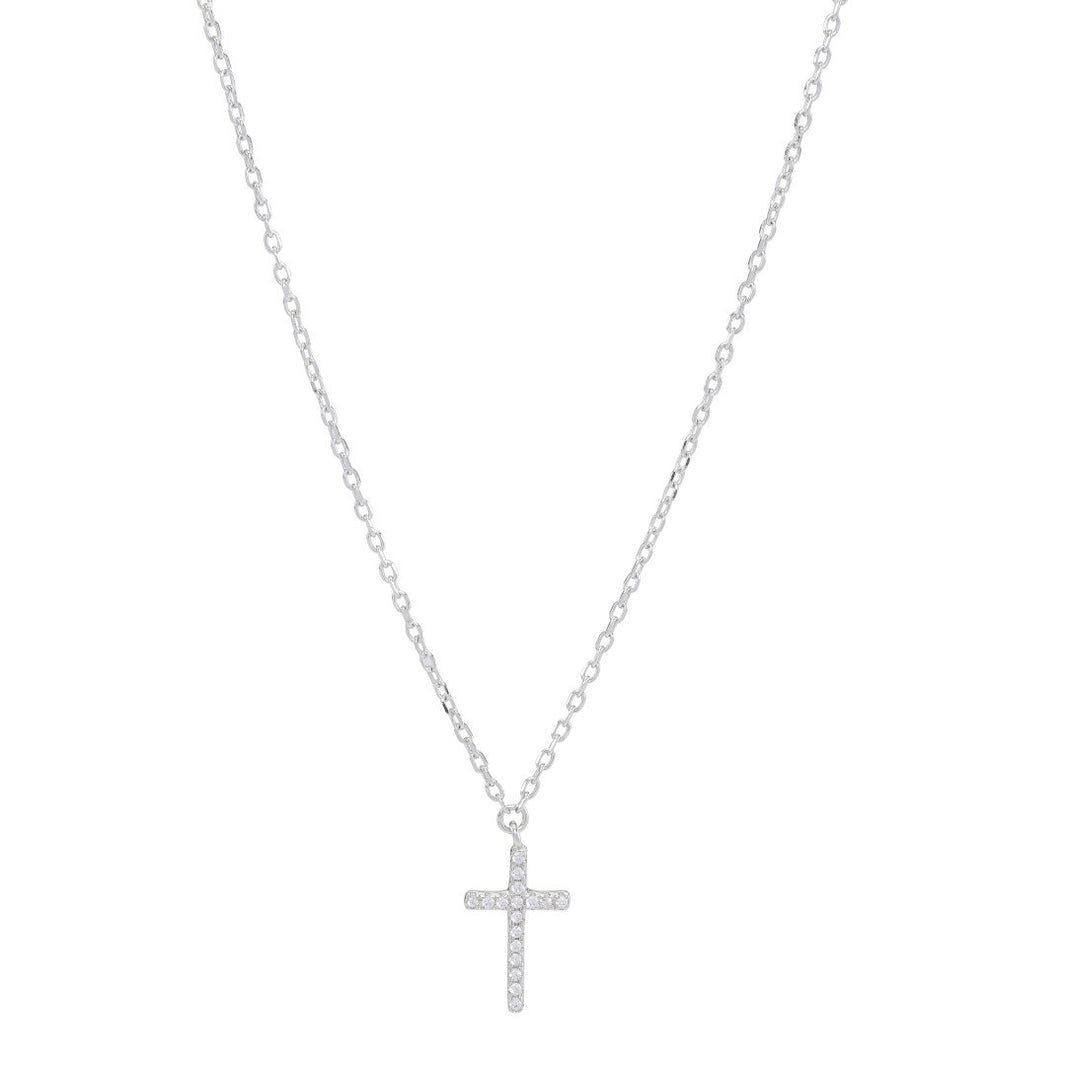 Sølv vedhæng ALAINENOR kors. inkl. kæde