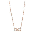 Silver necklace with AGNANOR pendant w. cz