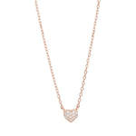 Silver pendant ALMANOR with cz. incl. chain