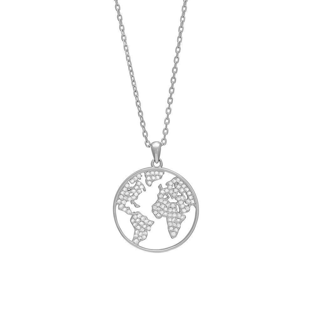 Silberanhänger ETTANO 21mm 60+10cm