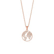 Silver pendant ETTANOR 15mm 42+3cm