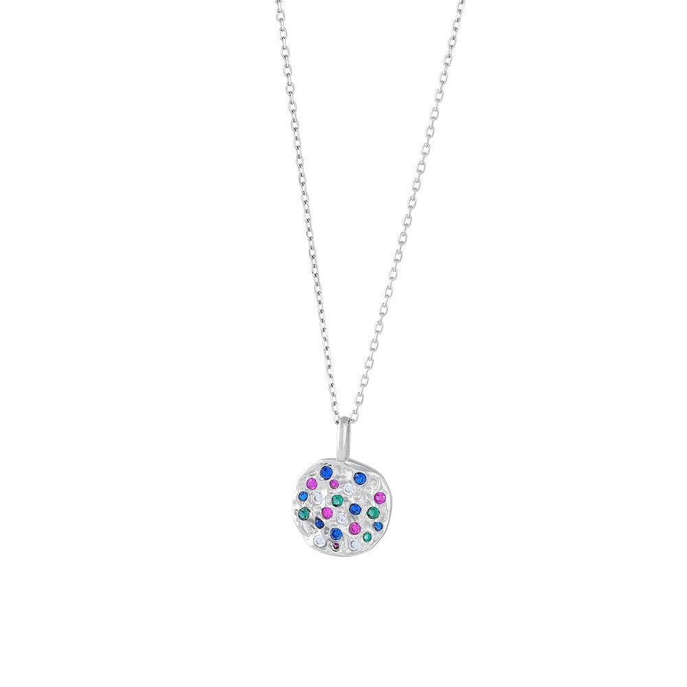 Silberanhänger FLORANOR 12mm - Rhodiniert