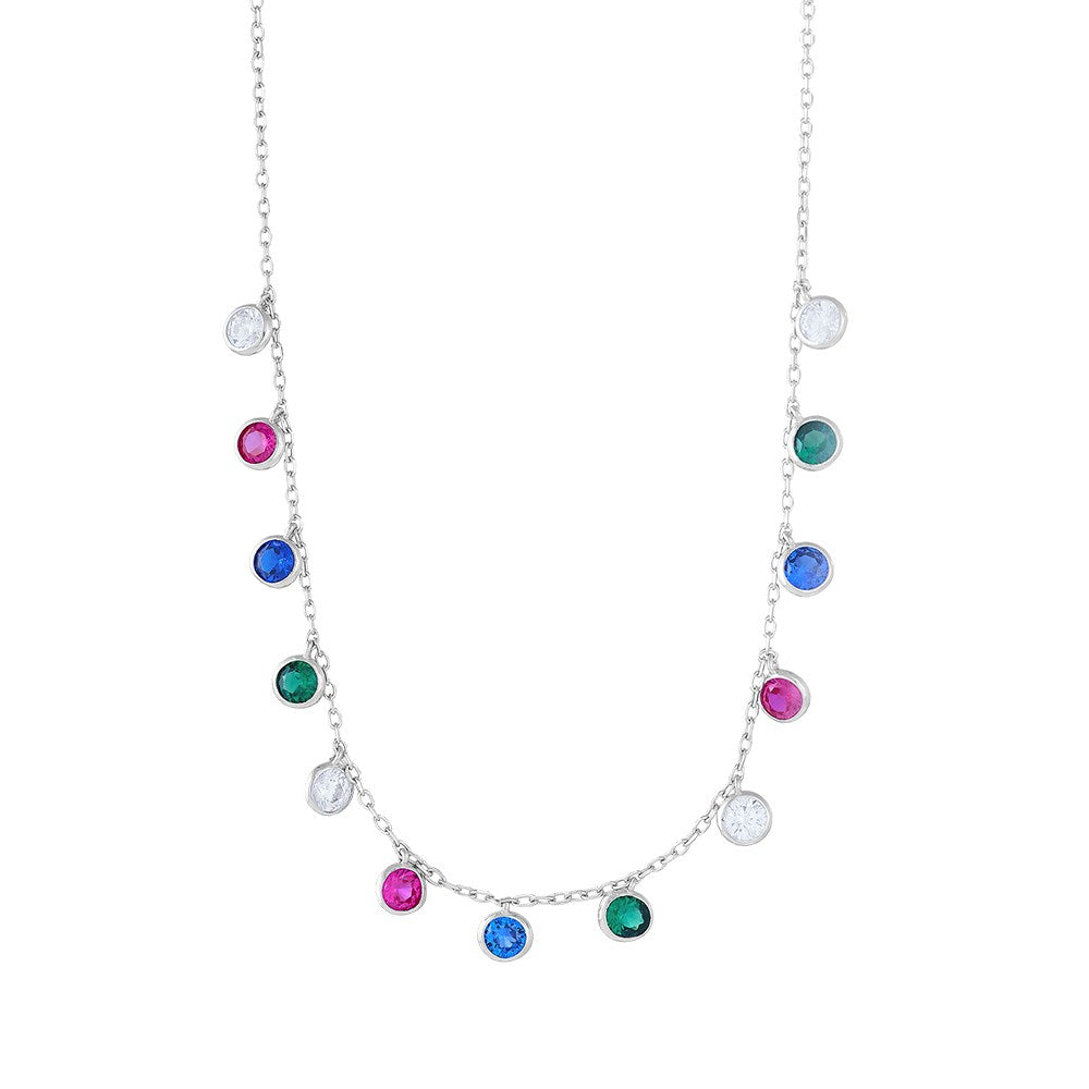 Sølv vedhæng FANNYNOR 5mm 42+3cm