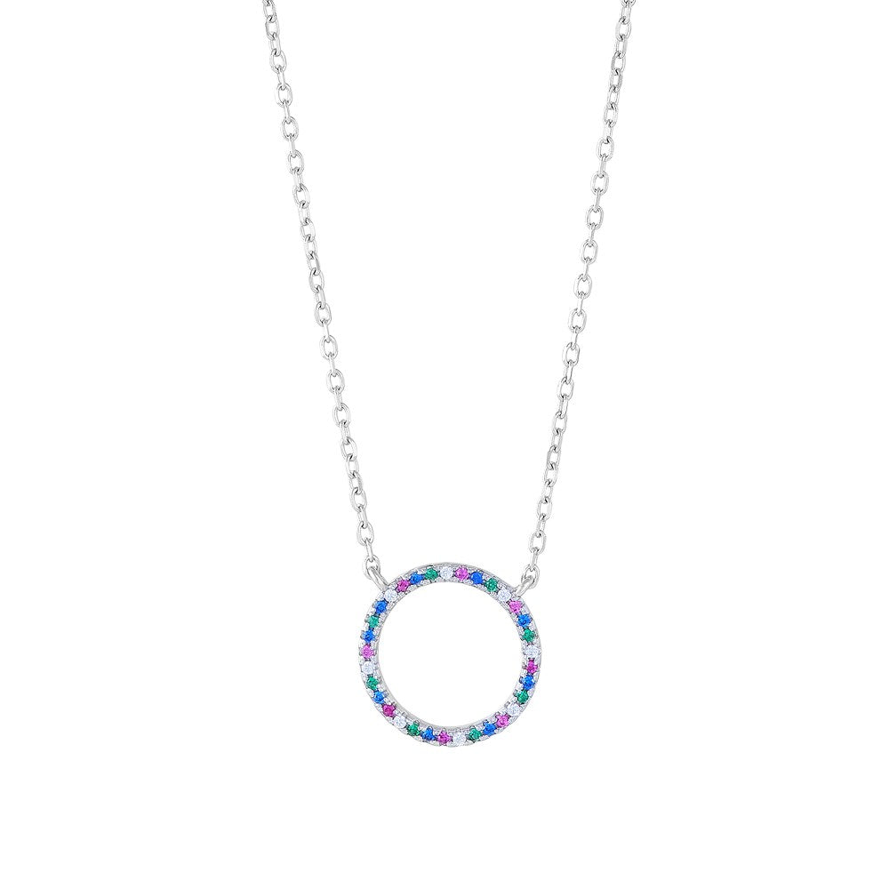 Silver pendant FILUCANOR 14mm 42+3cm