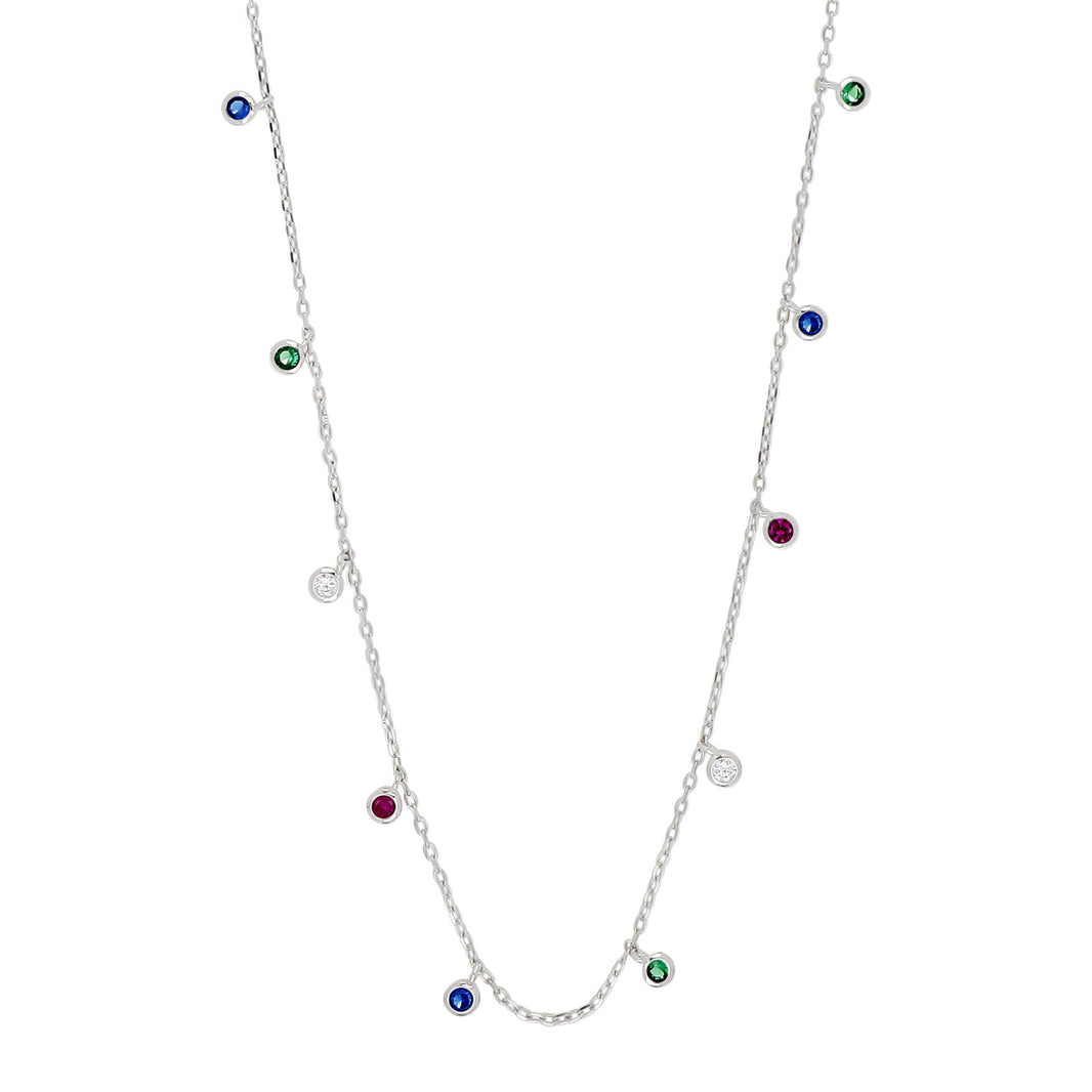 Silberanhänger GIANOR 3mm 42+3cm - Rhodiniert