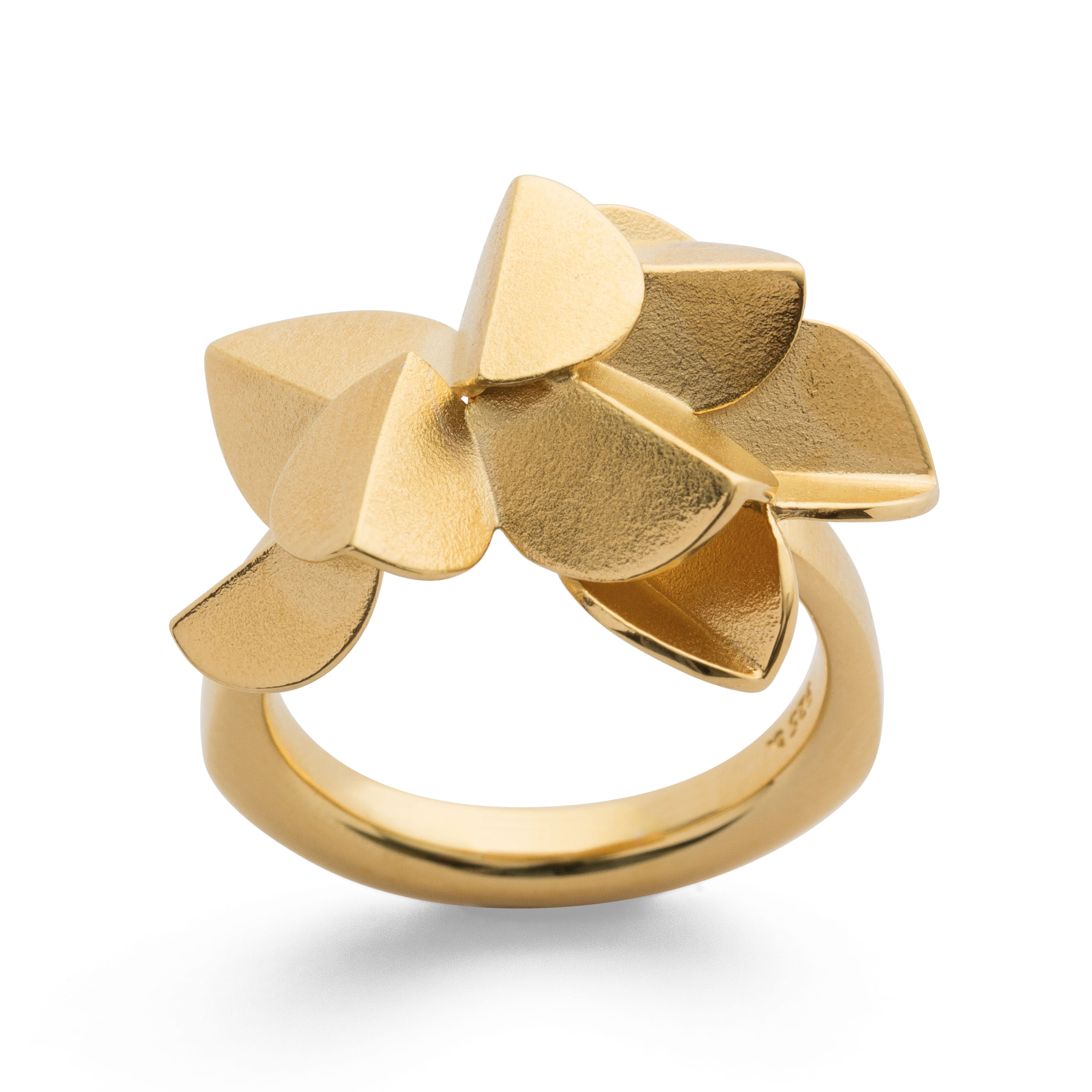 925/- Ring, fg matt, glänzend