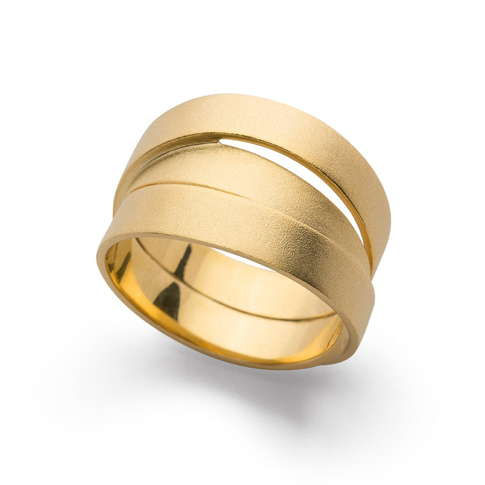 925/- Ring, fg matt