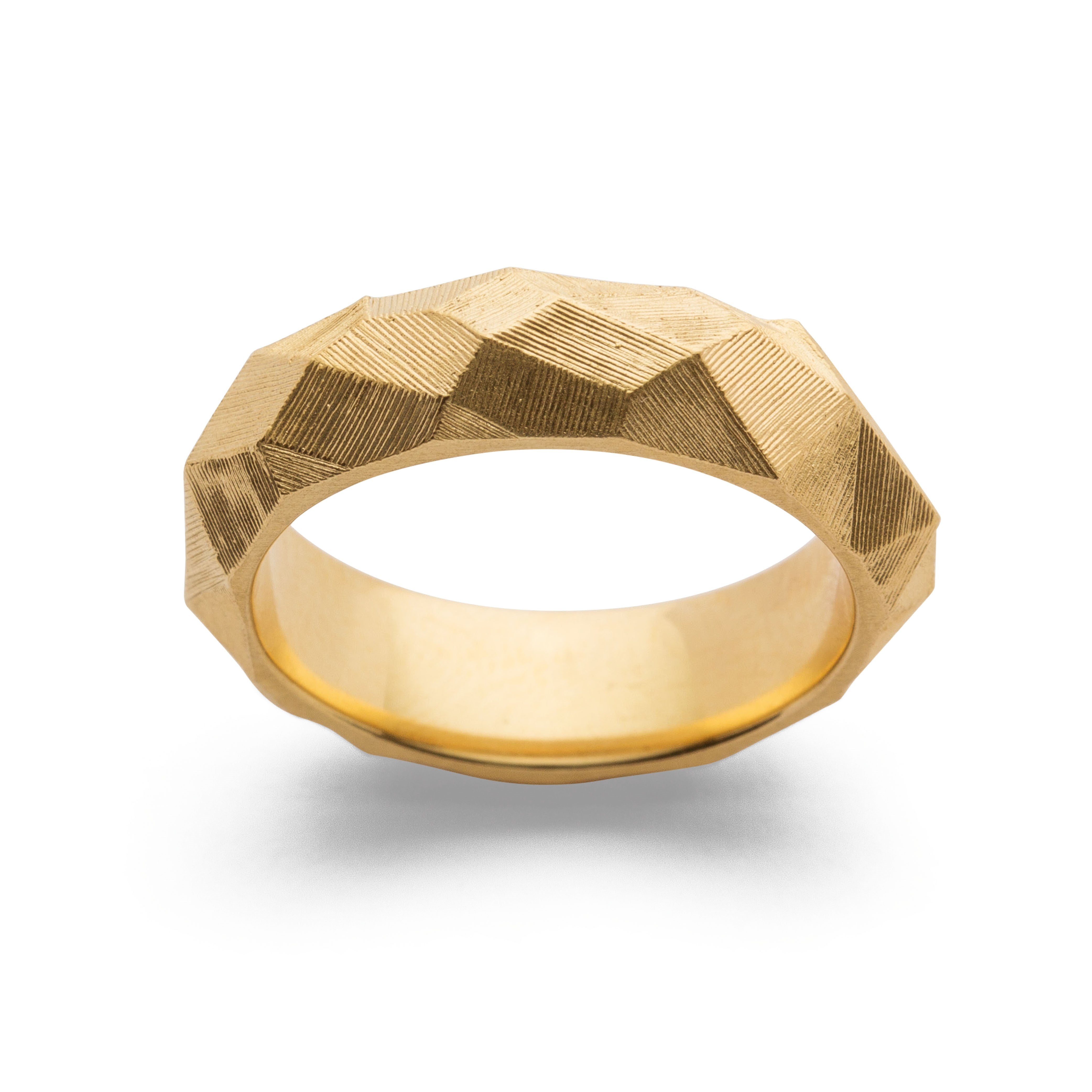 925/- Ring, gebürstet