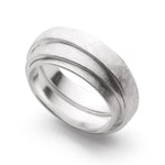 925,- Ring børstet