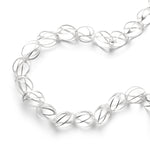 925/- mat collier, 100CM