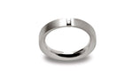 925/- Ring mattiert, Brillant 0,02ct W-SI