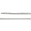 925/- silver circle, triple matt bayonet clasp